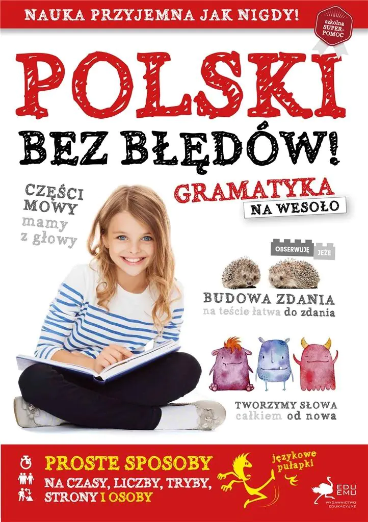 Książka - Polski bez błędów. Gramatyka na wesoło