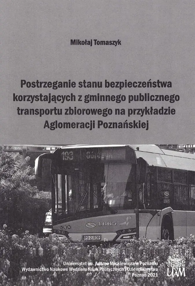 Książka - Postrzeganie stanu bezpieczeństwa...