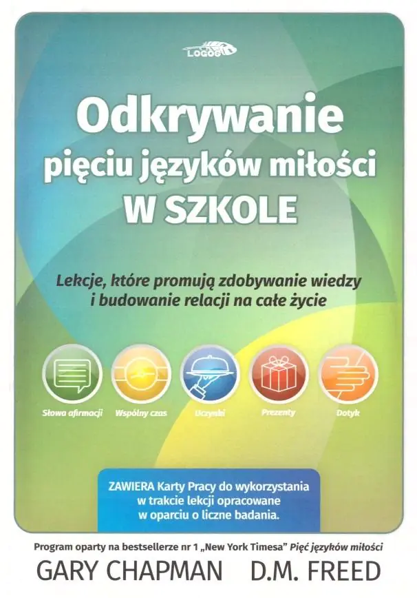 Książka - Odkrywanie pięciu języków miłości w szkole