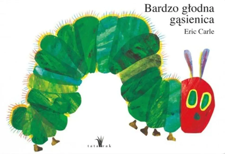 Książka - Bardzo głodna gąsienica XL