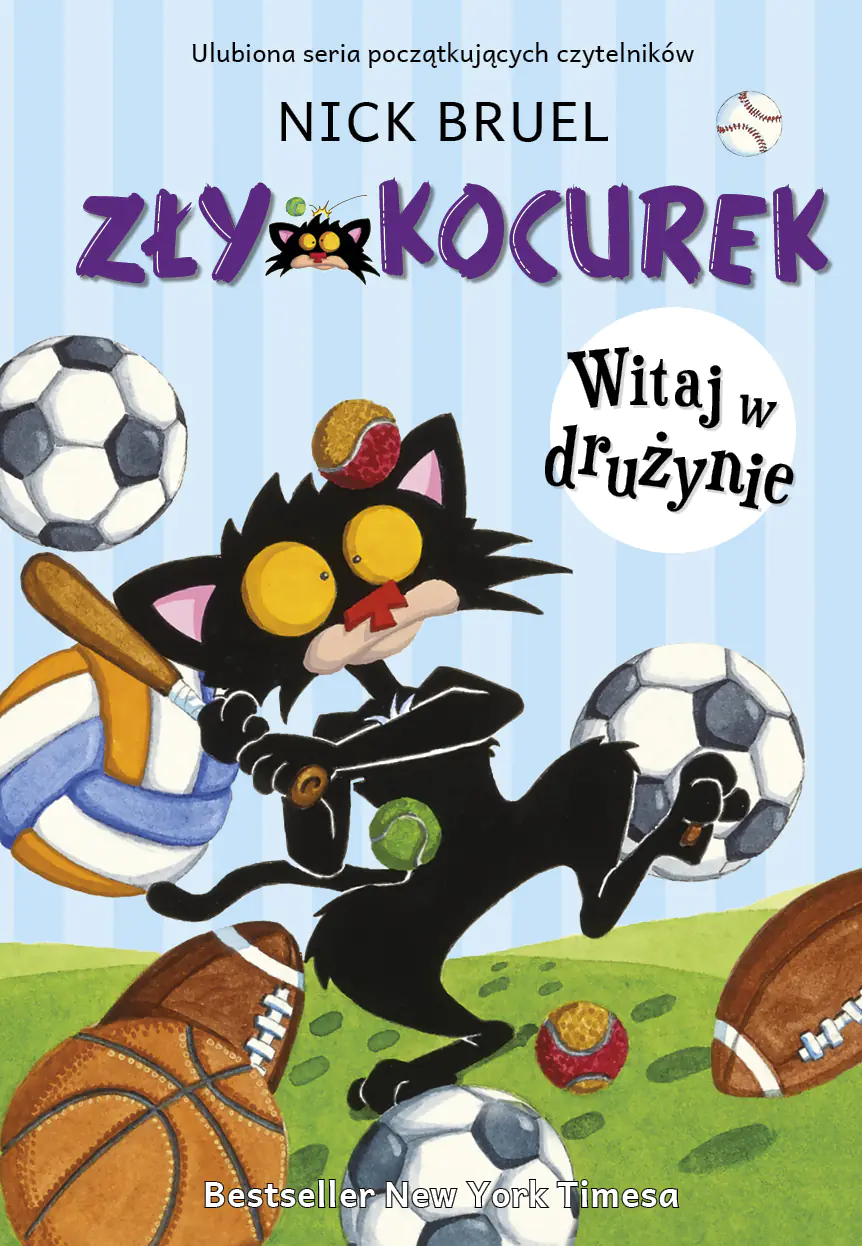 Książka - Zły kocurek. Witaj w drużynie