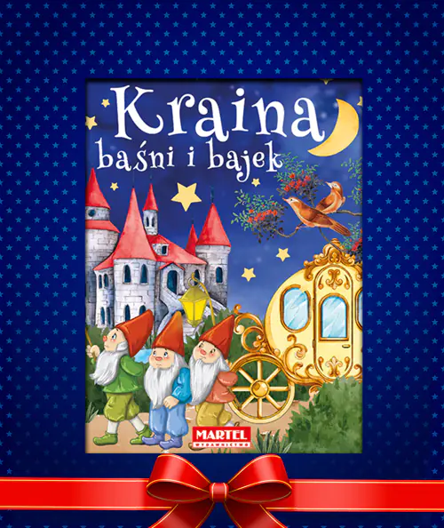 Książka - Kraina baśni i bajek w opakowaniu prezentowym