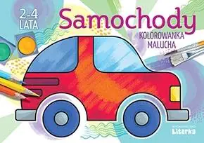Książka - Samochody - kolorowanka malucha 2-4 lata