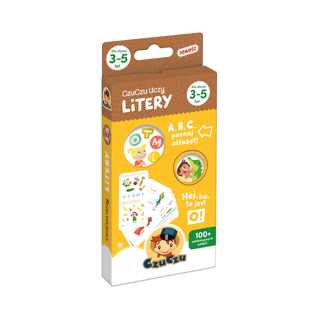 Książka - CzuCzu uczy. Litery