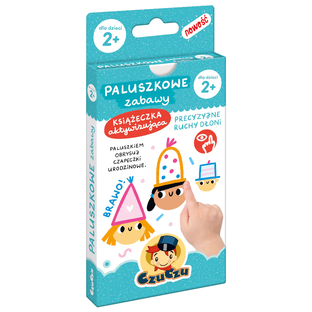 Książka - Paluszkowe zabawy CzuCzu dla dzieci w wieku 2+