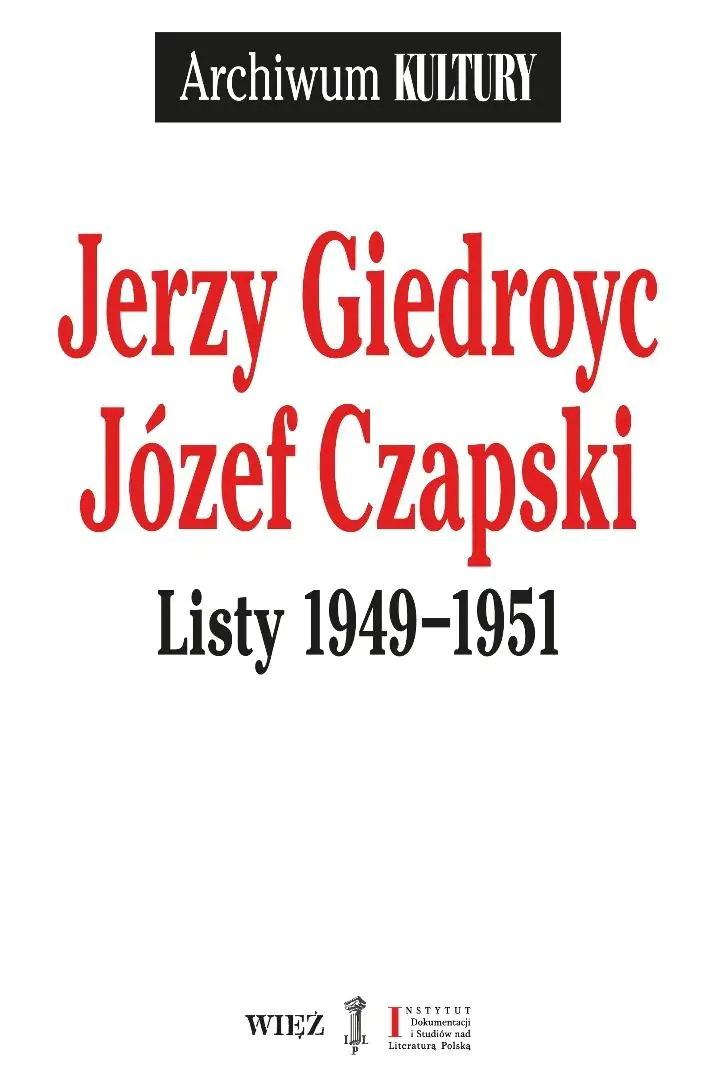 Książka - Listy 1949-1951