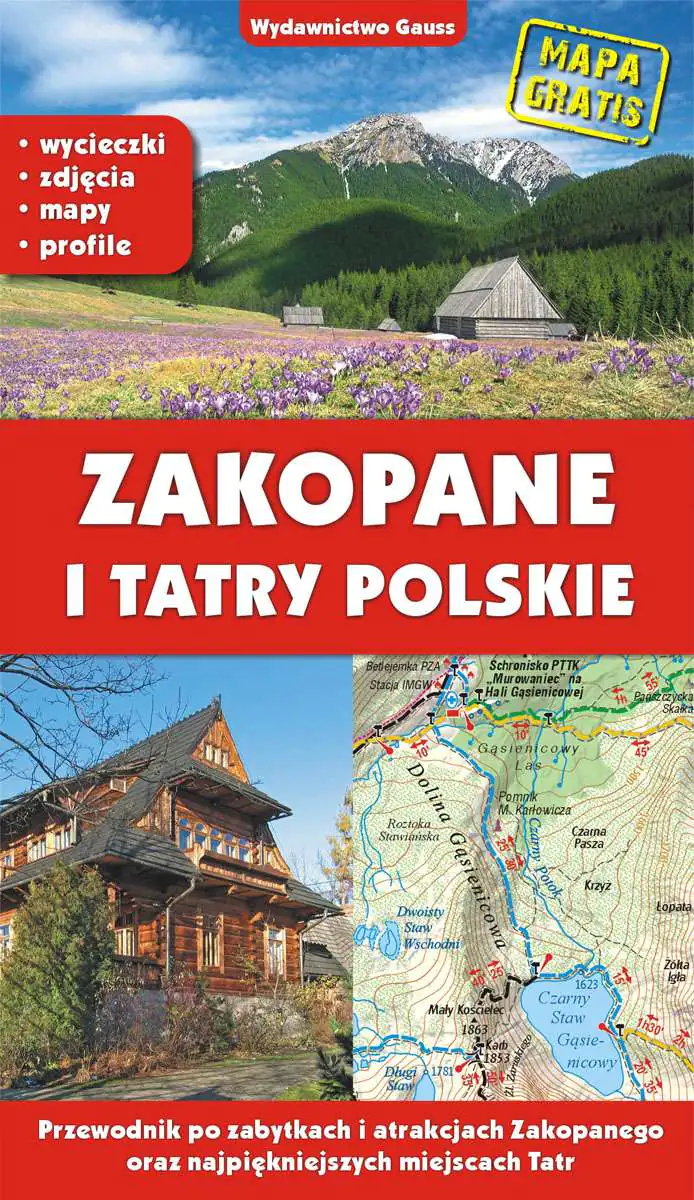 Książka - Zakopane i Tatry. Przewodnik