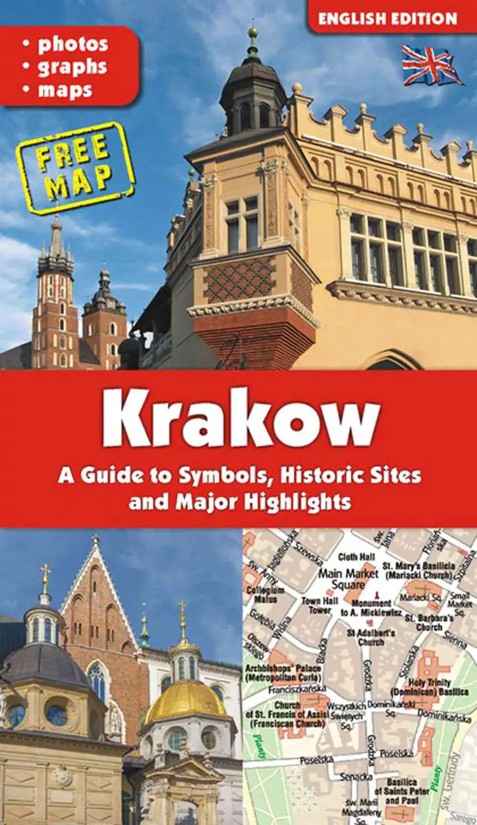 Książka - Kraków. Przewodnik po symbolach, zabytkach i atrakcjach. Wersja angielska