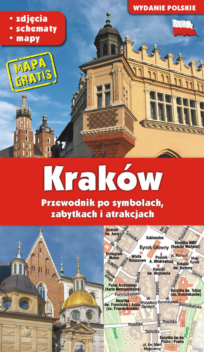 Książka - Kraków. Przewodnik po symbolach, zabytkach i atrakcjach