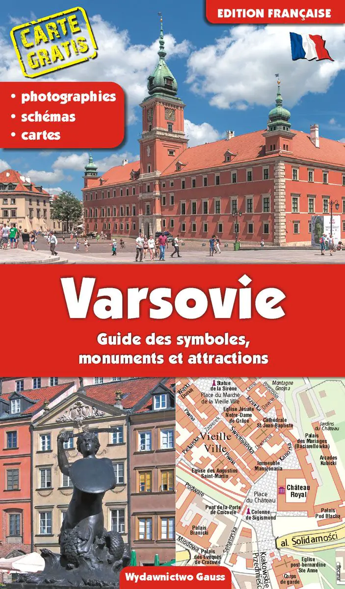 Książka - Varsovie guide des symboles, monuments et attracions