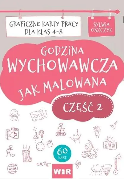 Książka - Godzina wychowawcza jak malowana SP 4-8 cz.2