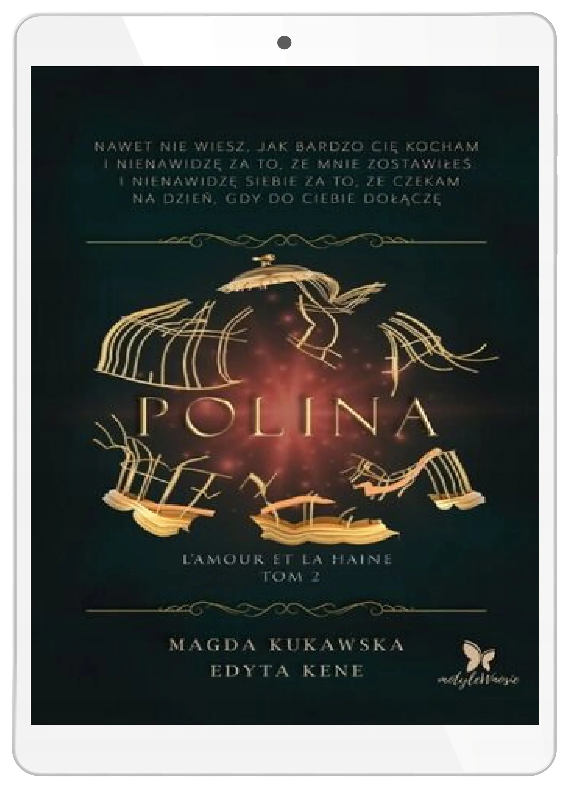 Książka - Polina. L’amour et la haine. Tom 2