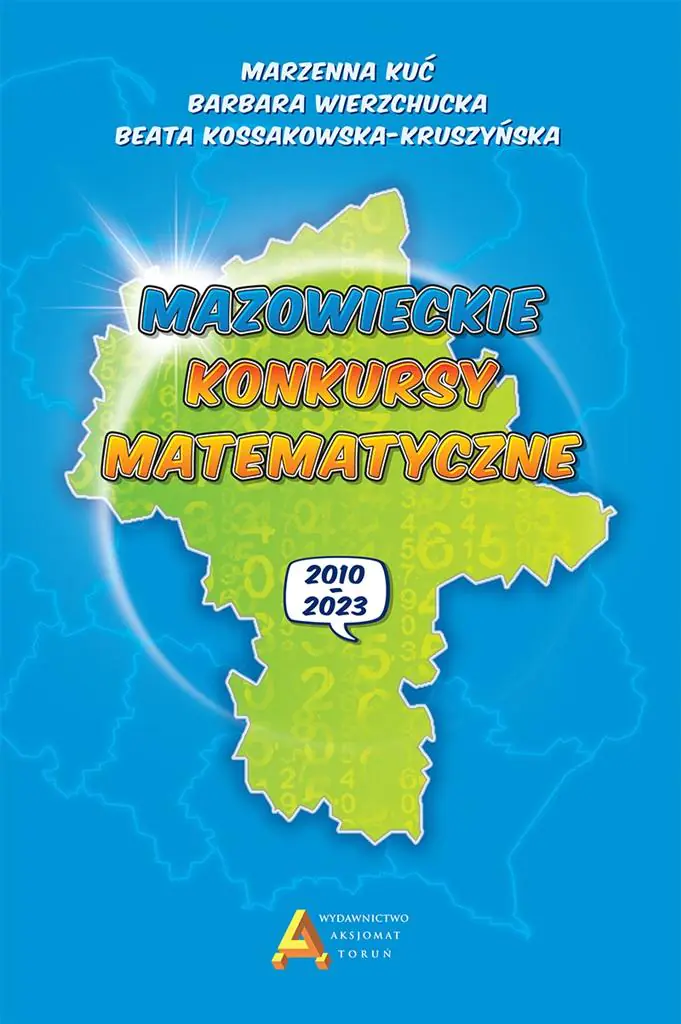 Książka - Mazowieckie konkursy matematyczne 2010-2023