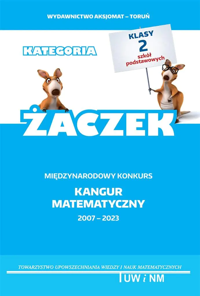 Książka - Matematyka z wesołym kangurem. Żaczek 2023