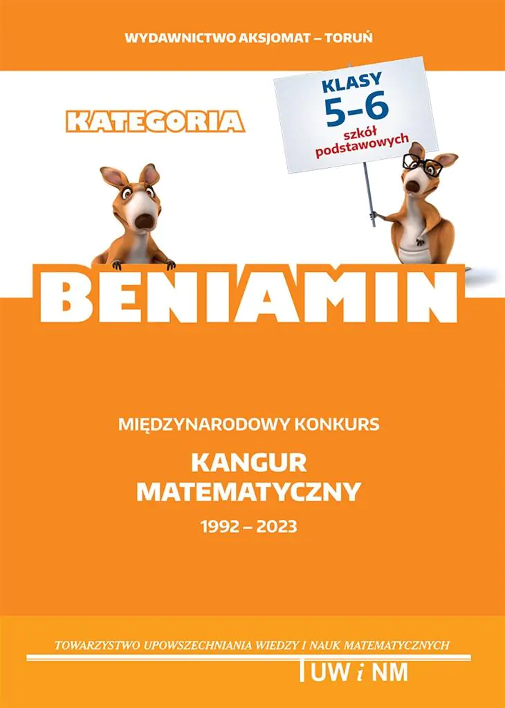 Książka - Matematyka z wesołym kangurem. Beniamin 2023