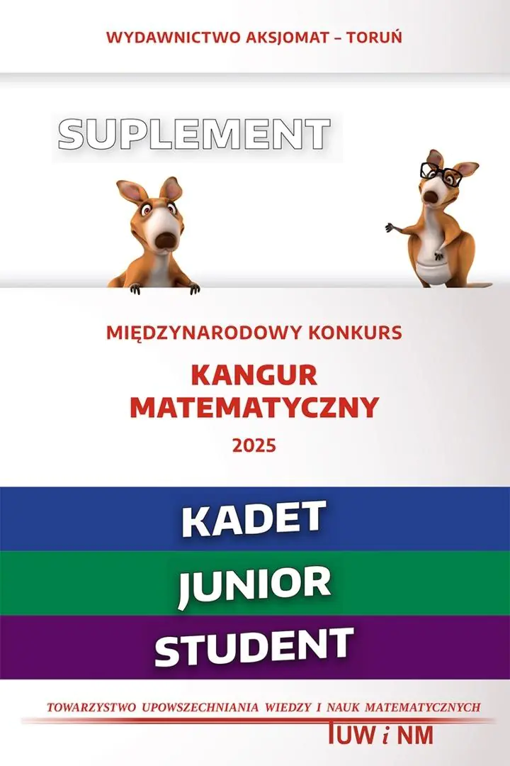 Książka - Matematyka z w. kangurem 2025 Suplement (K/J/S)