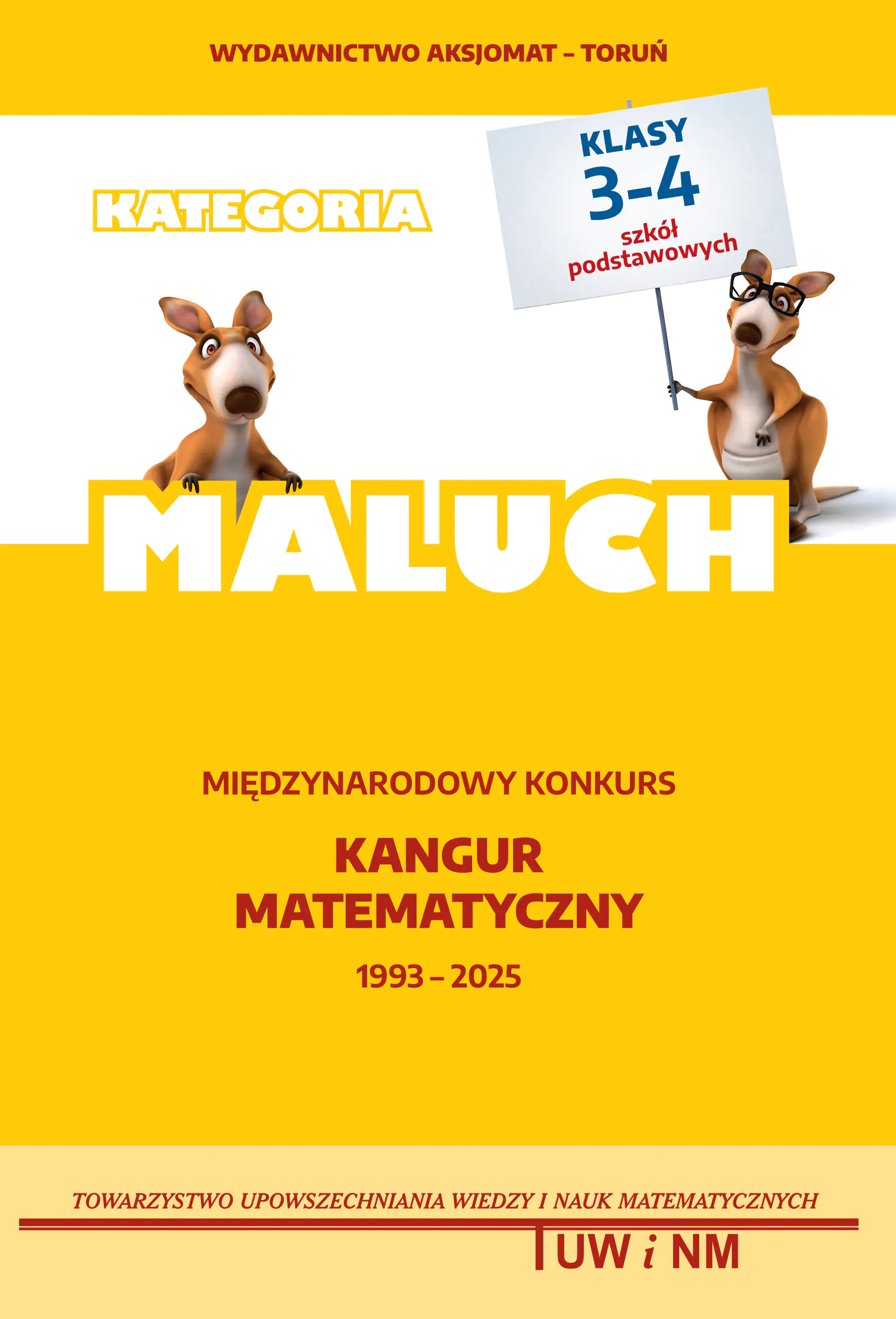 Książka - Matematyka z wesołym kangurem Kategoria Maluch 2025