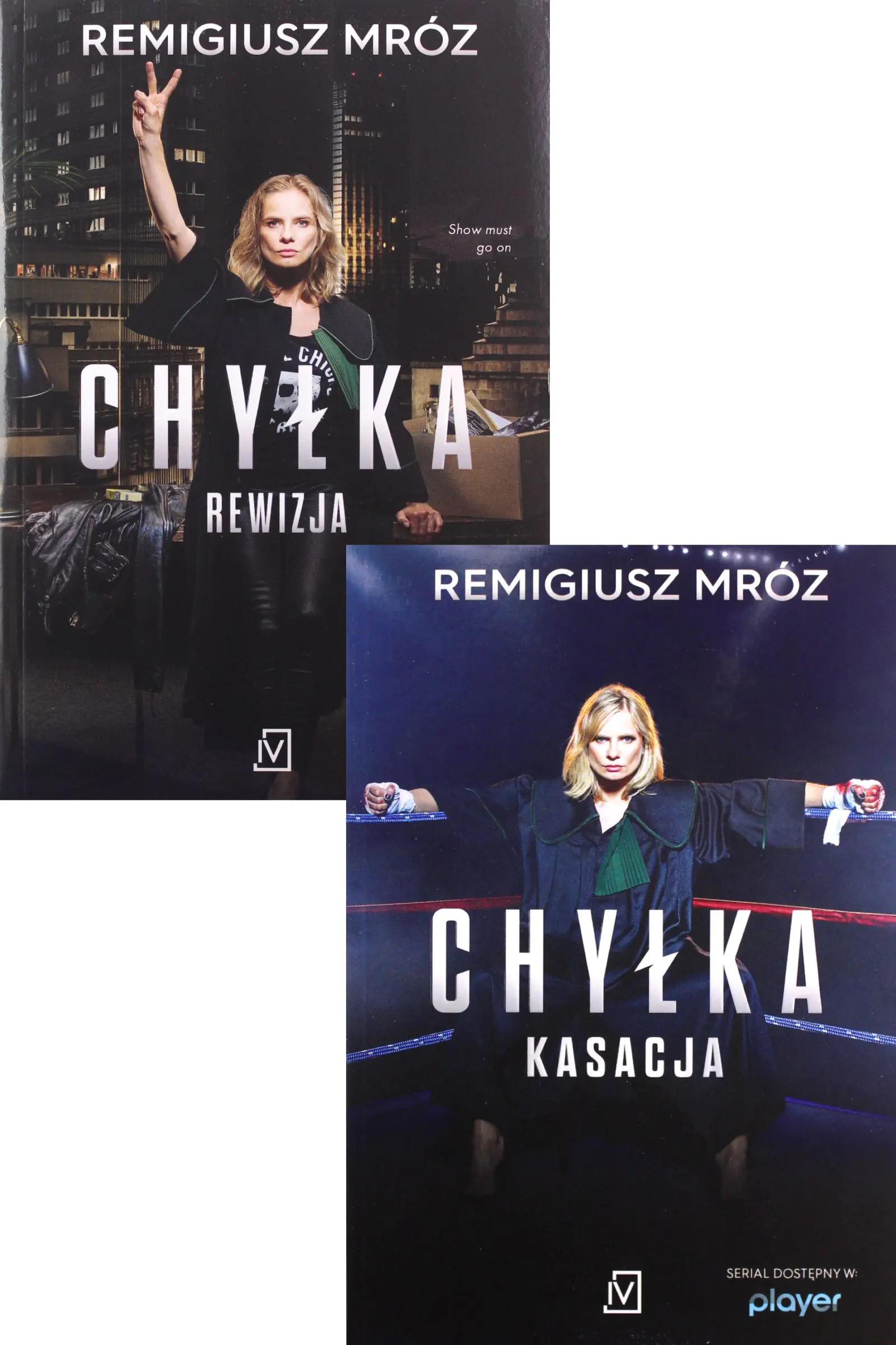 Książka - Pakiet Joanna Chyłka. Tom 1 i 3: Kasacja, Rewizja. Wydanie serialowe