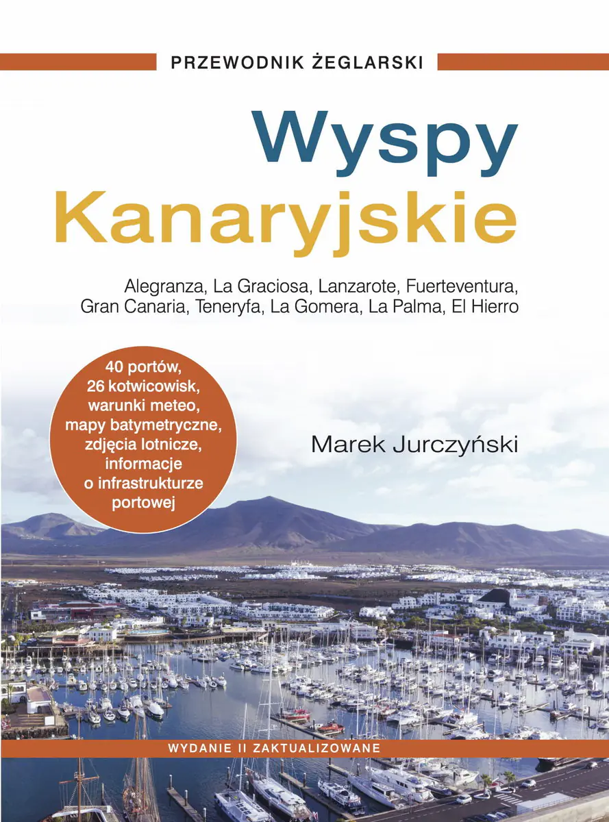 Książka - Wyspy Kanaryjskie. Przewodnik żeglarski