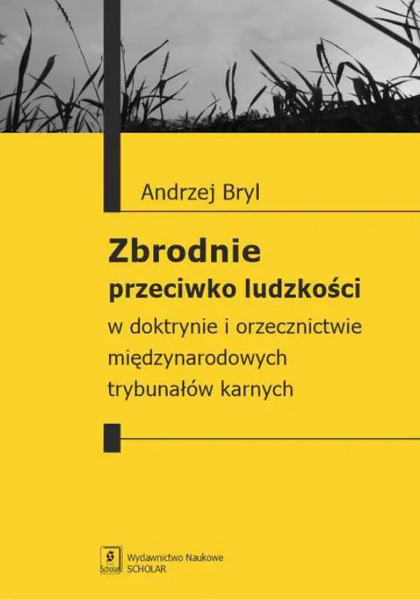 Książka - Zbrodnie przeciwko ludzkości. W doktrynie i orzecznictwie międzynarodowych trybunałów karnych