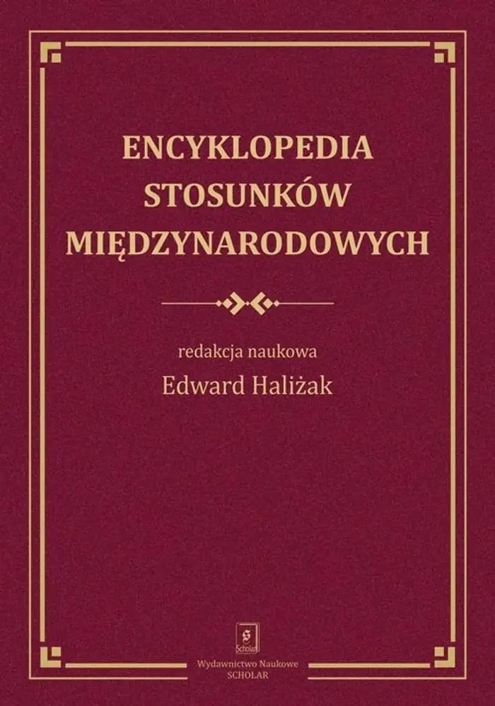 Książka - Encyklopedia stosunków międzynarodowych