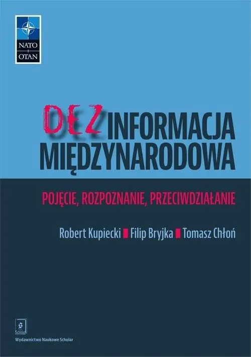 Książka - Dezinformacja międzynarodowa