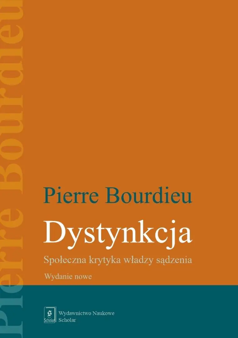 Książka - Dystynkcja