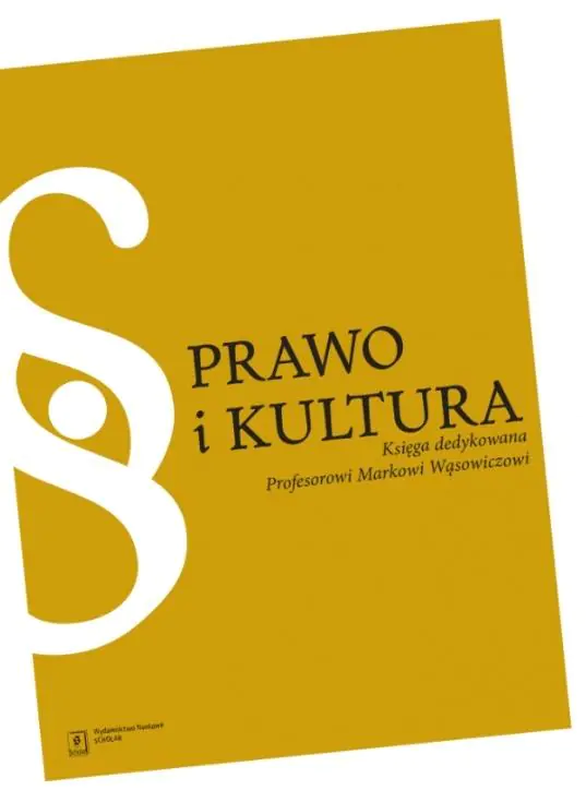 Książka - Prawo i kultura