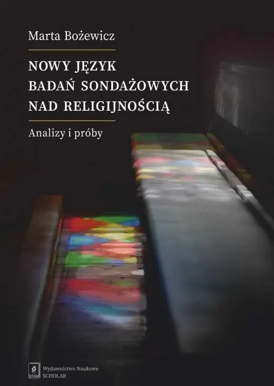 Książka - Nowy język badań sondażowych nad religijnością