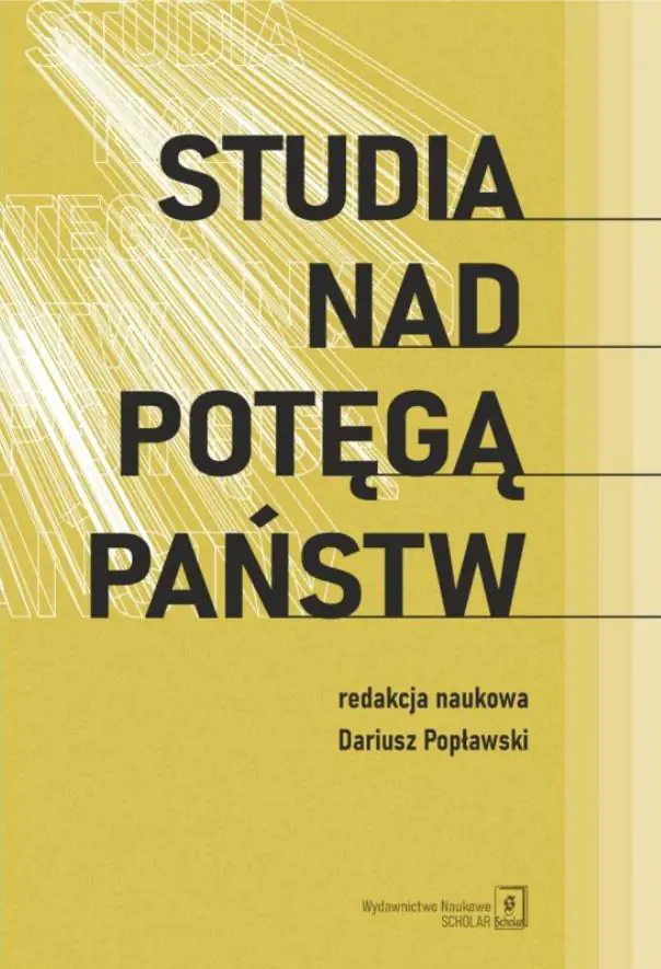 Książka - Studia nad potęgą państw