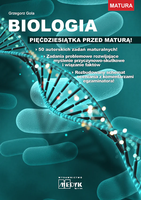 Książka - Biologia pięćdziesiątka przed maturą
