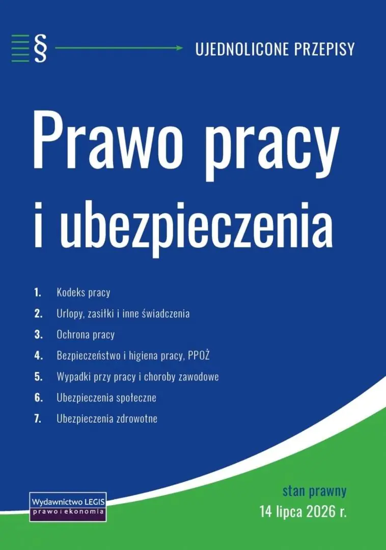 Książka - Prawo pracy i ubezpieczenia