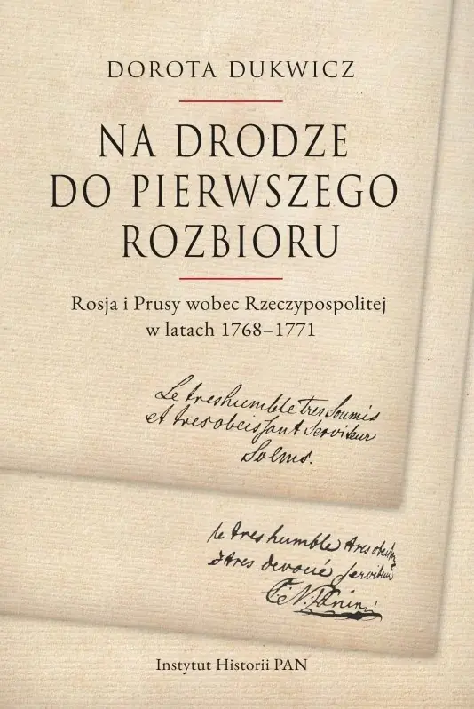 Książka - Na drodze do pierwszego rozbioru