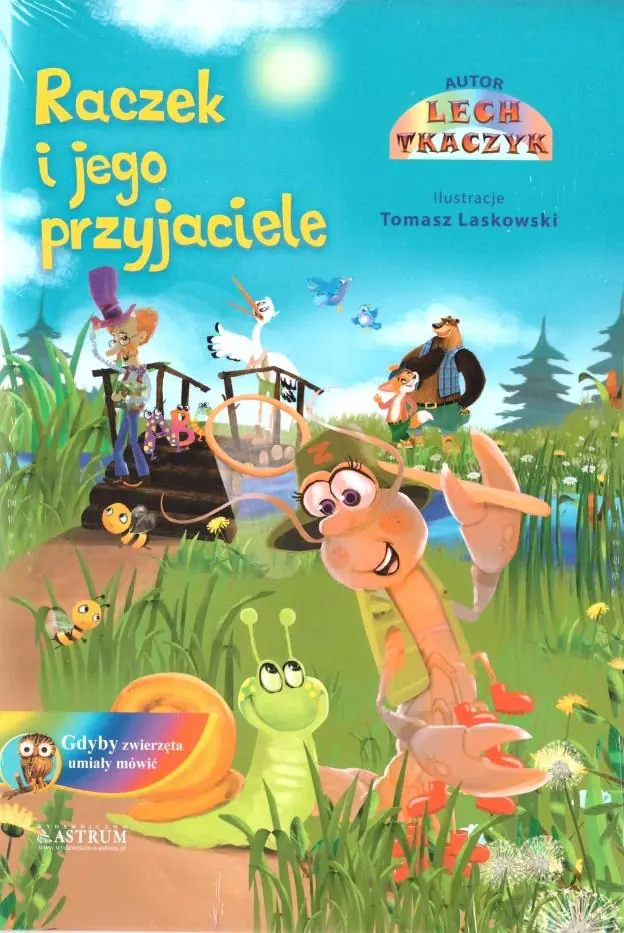 Książka - Raczek i jego przyjaciele