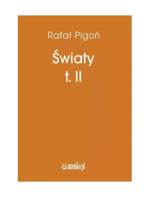 Książka - Światy. Tom 2