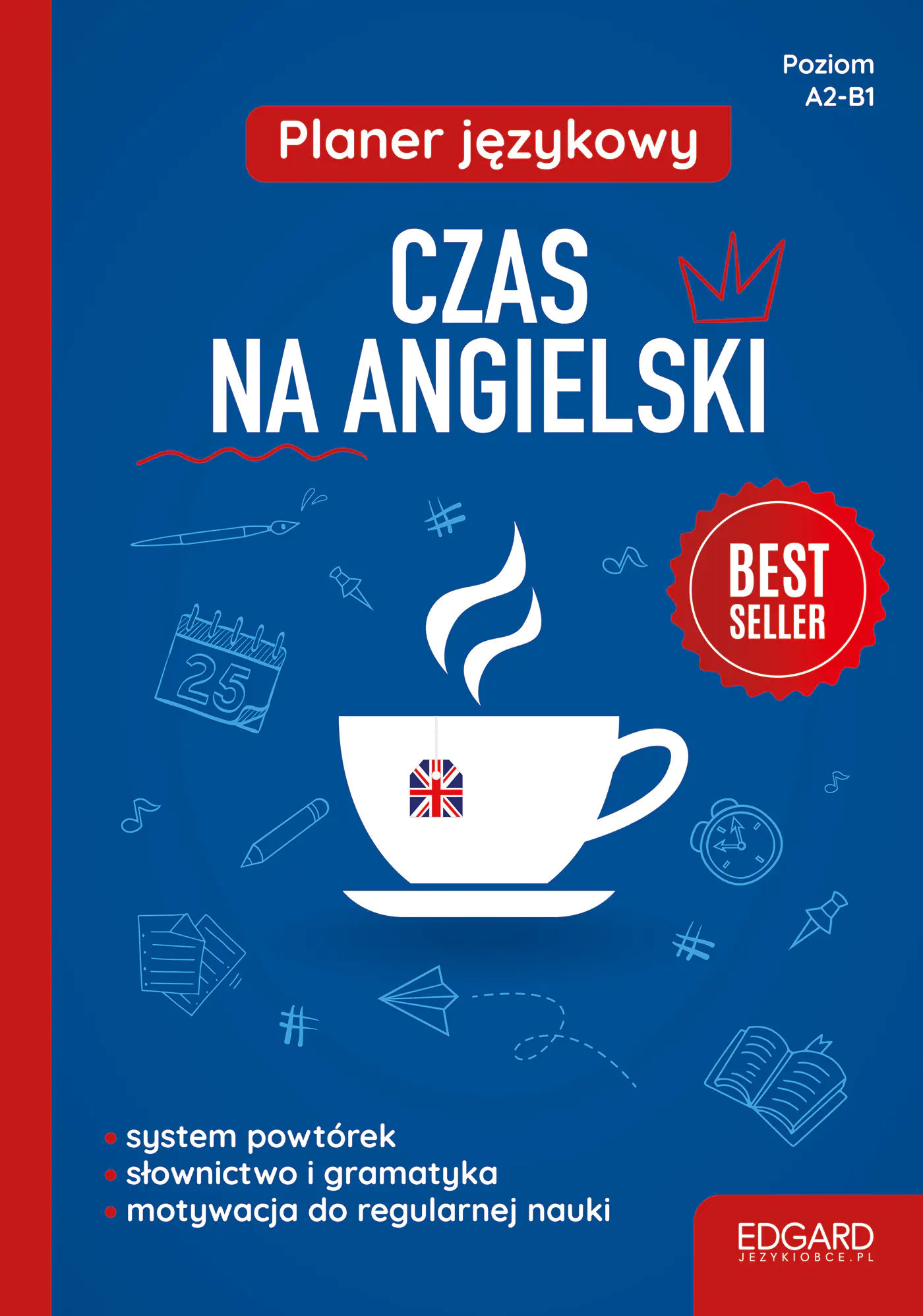 Książka - Planer językowy. Czas na angielski