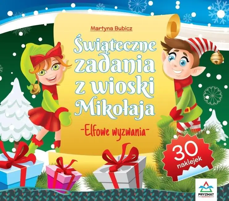 Książka - Świąteczne zadania z wioski Mikołaja. Elfowe wyzwania