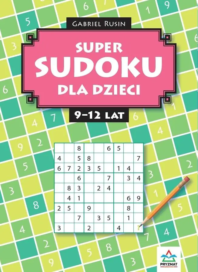 Książka - Sudoku dla dzieci 9-12lat