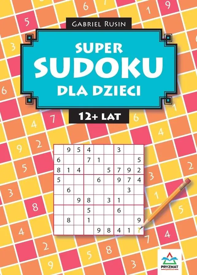 Książka - Super sudoku dla dzieci 12+ lat