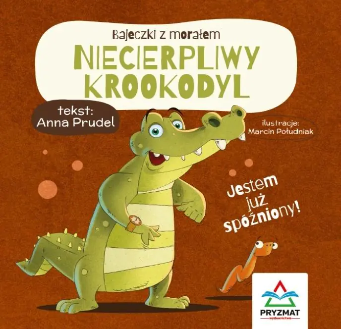 Książka - Bajeczki z morałem Niecierpliwy krookodyl