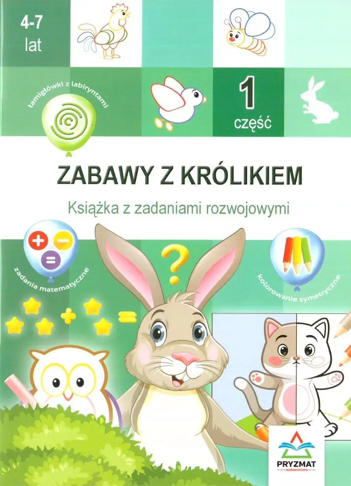 Książka - Zabawy z królikiem