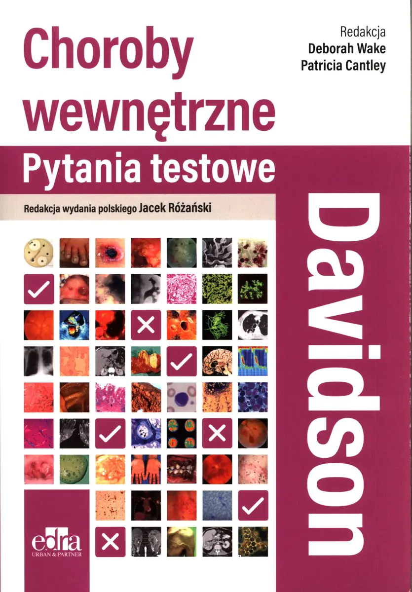 Książka - Davidson Choroby wewnętrzne. Pytania testowe