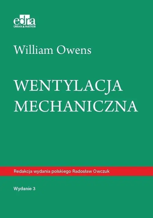 Książka - Wentylacja mechaniczna