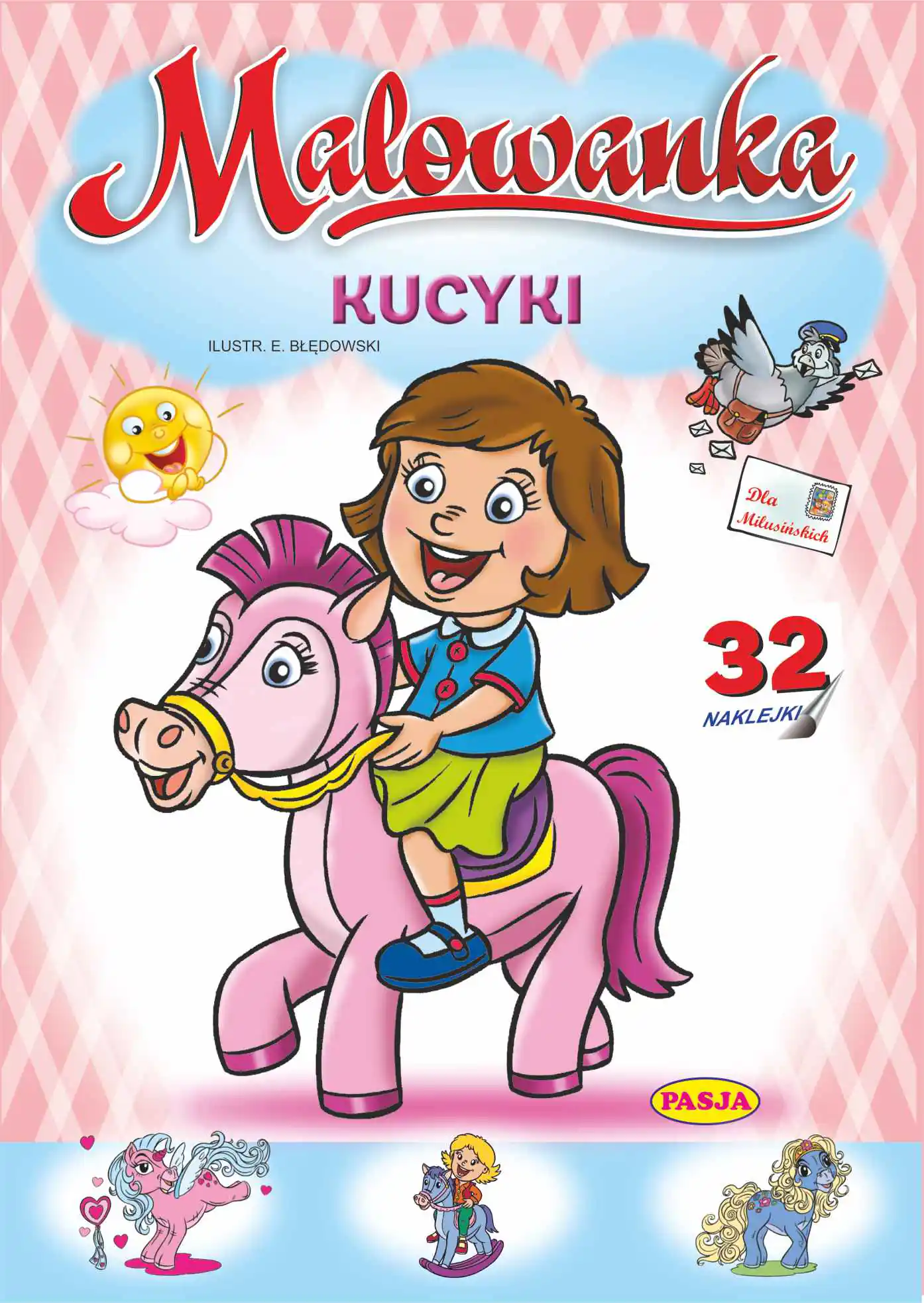 Książka - Kucyki. Malowanka