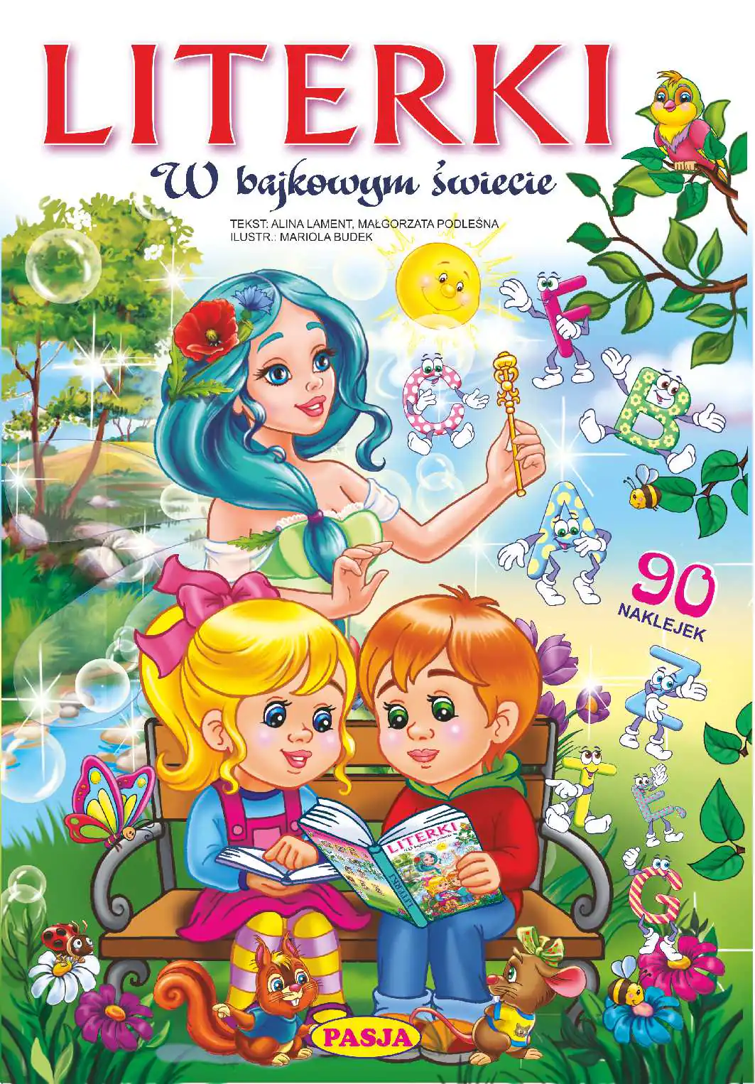 Książka - Literki. W bajkowym świecie