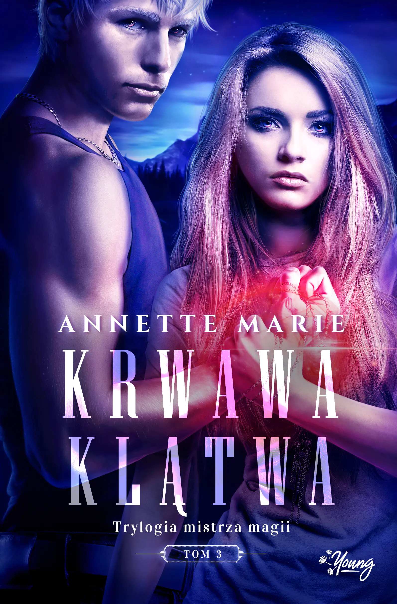 Książka - Krwawa klątwa. Trylogia mistrza magii. Tom 3