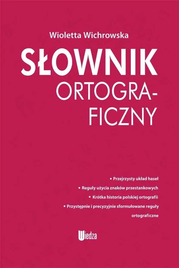 Książka - Słownik ortograficzny