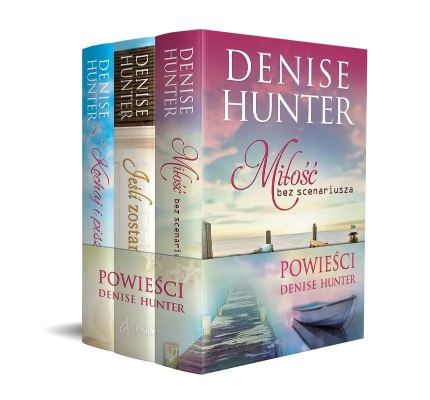 Książka - Pakiet Powieści Denise Hunter. Jeśli zostaniesz / Kochaj i pisz / Miłość bez scenariusza