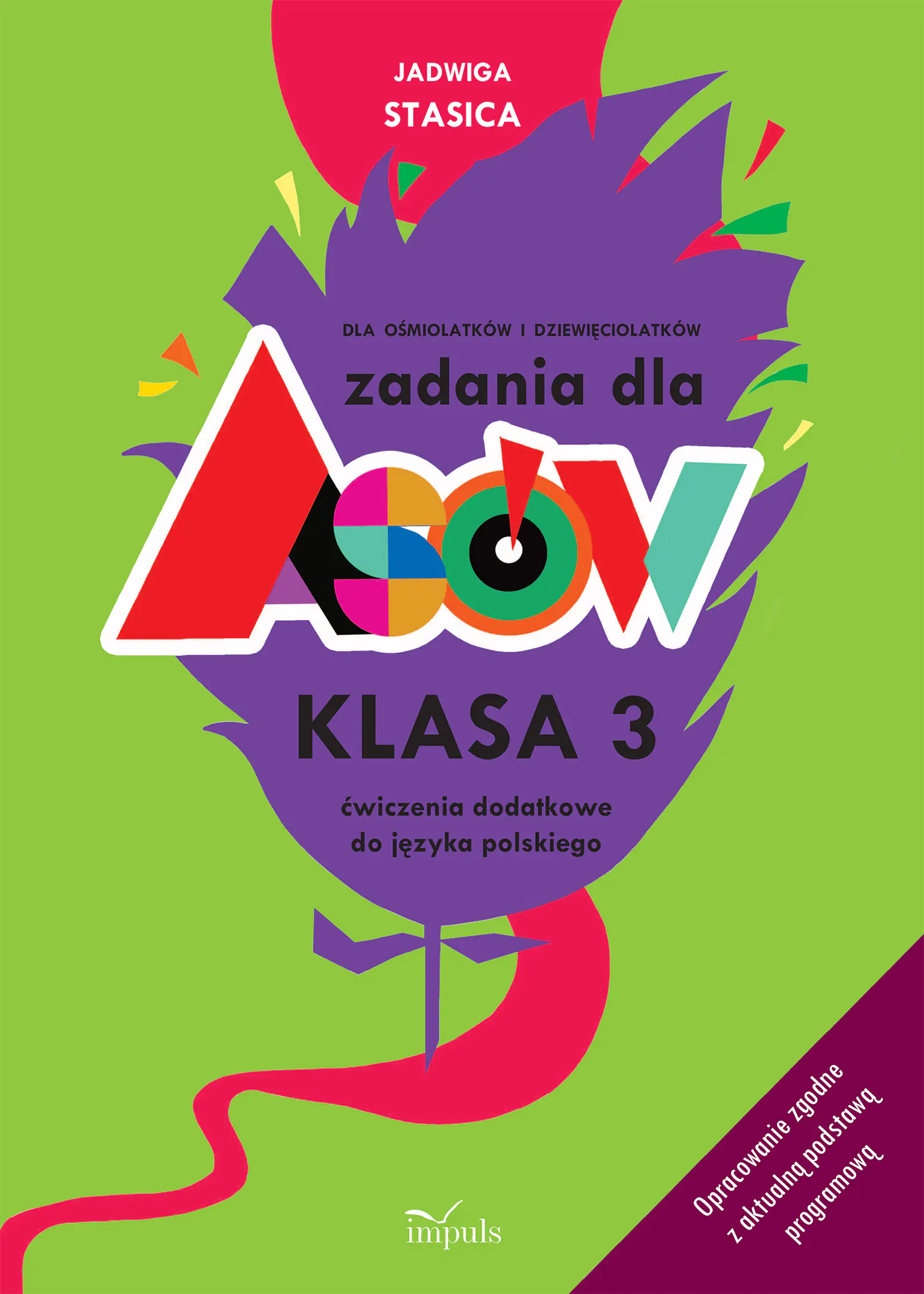 Książka - Zadania dla asów. Klasa 3. Ćwiczenia dodatkowe do języka polskiego