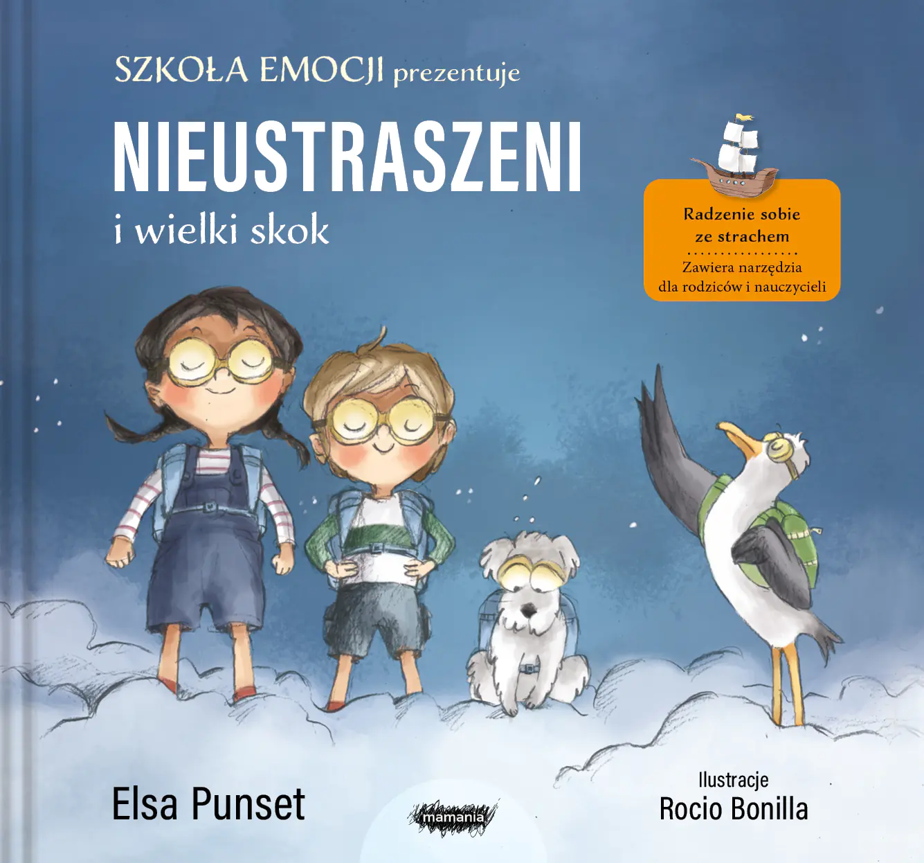 Książka - Nieustraszeni i wielki skok. Szkoła emocji